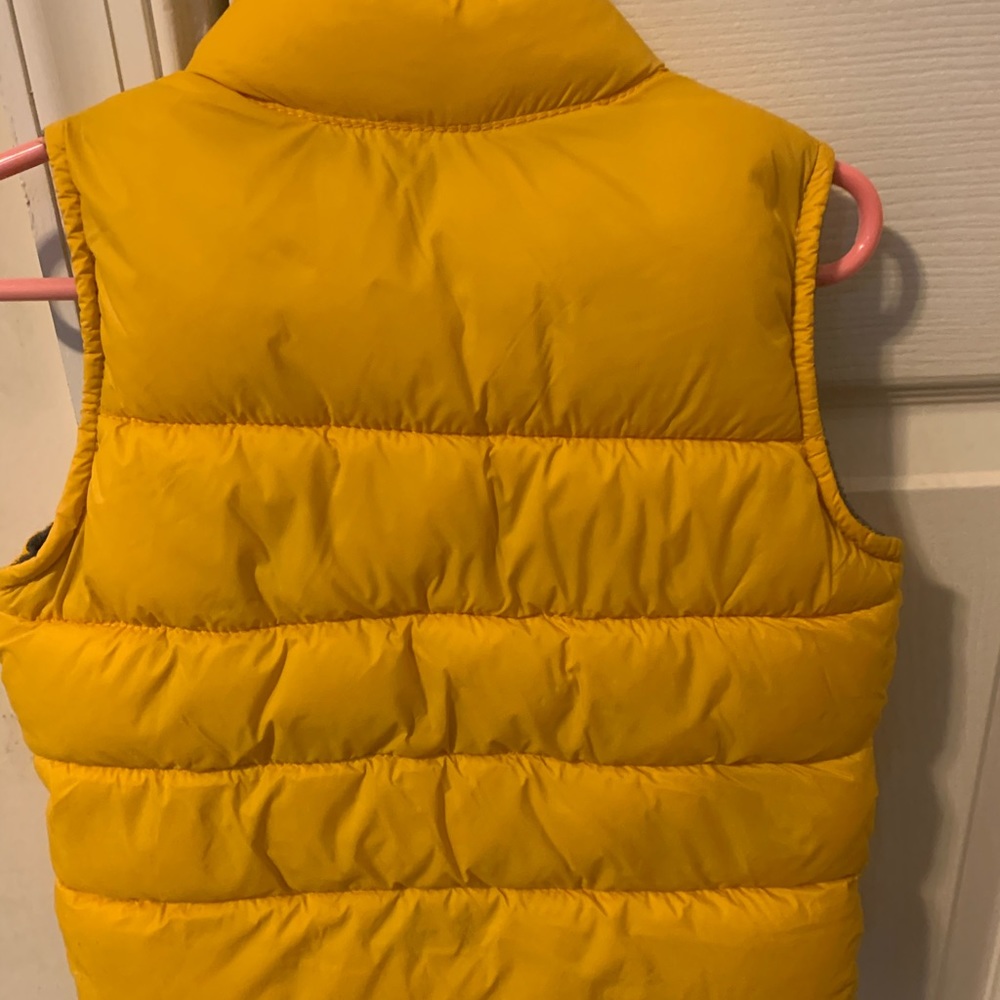 Yellow old navy vest